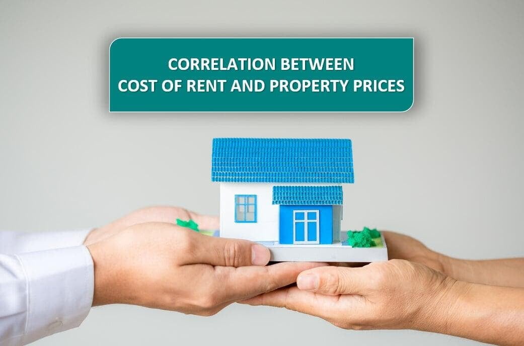 Correlation Between Cost Of Rent And Property Prices